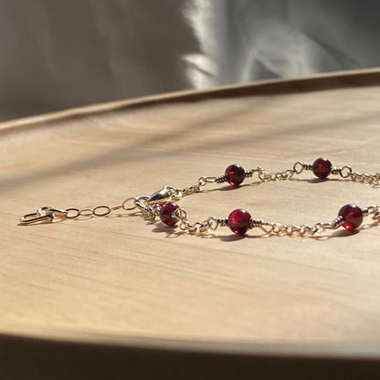 Petunia Gem Bracelet